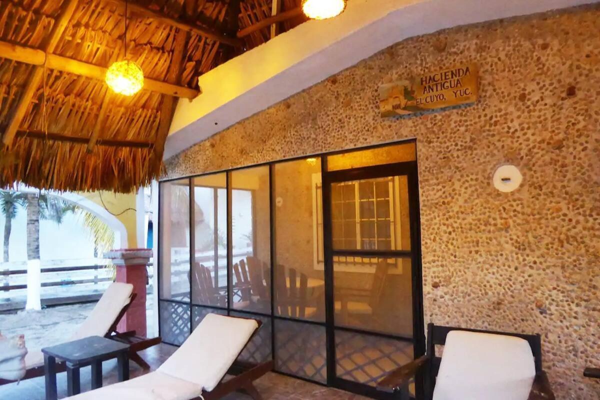 Hacienda Antigua Villa, 50M From Sandy Beach 엘 쿠요 외부 사진